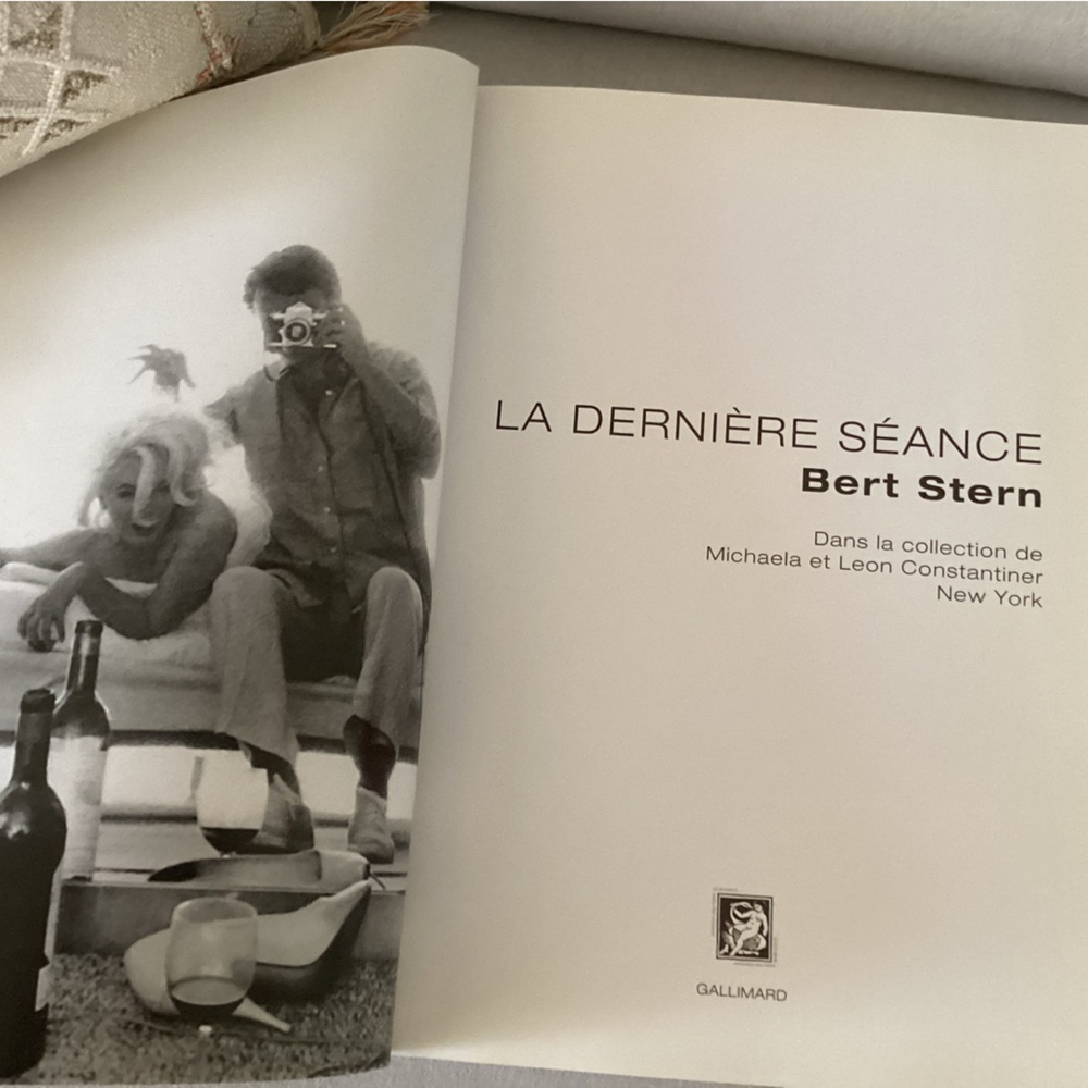 Marilyn Monroe catalog from Musee Maillol in Paris by Bert Stern